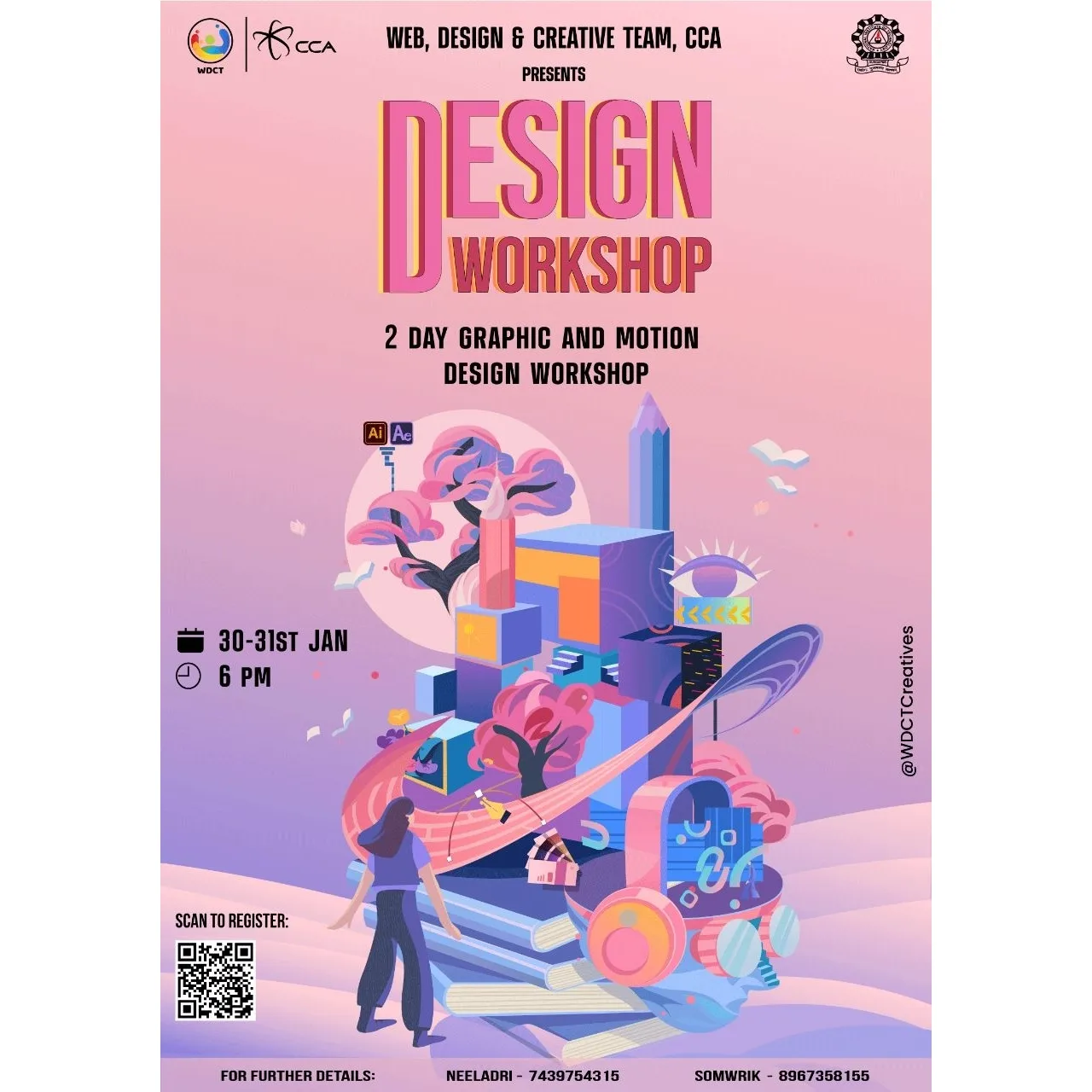 Design Workshop event poster